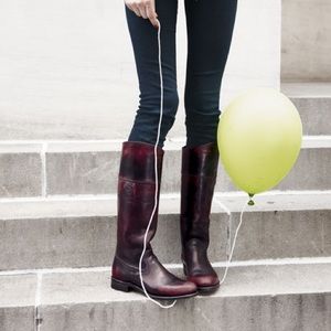 Frye jet riding boots